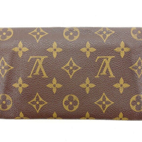 Louis Vuitton Wallet Purse Long Wallet Monogram Brown Woman Authentic - Picture 2 of 6